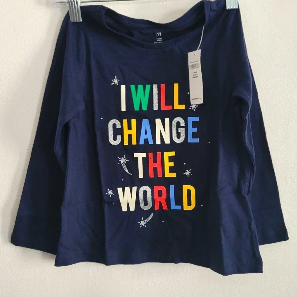 Baby Gap Toddler Size 4 cute Long sleeve Tee
